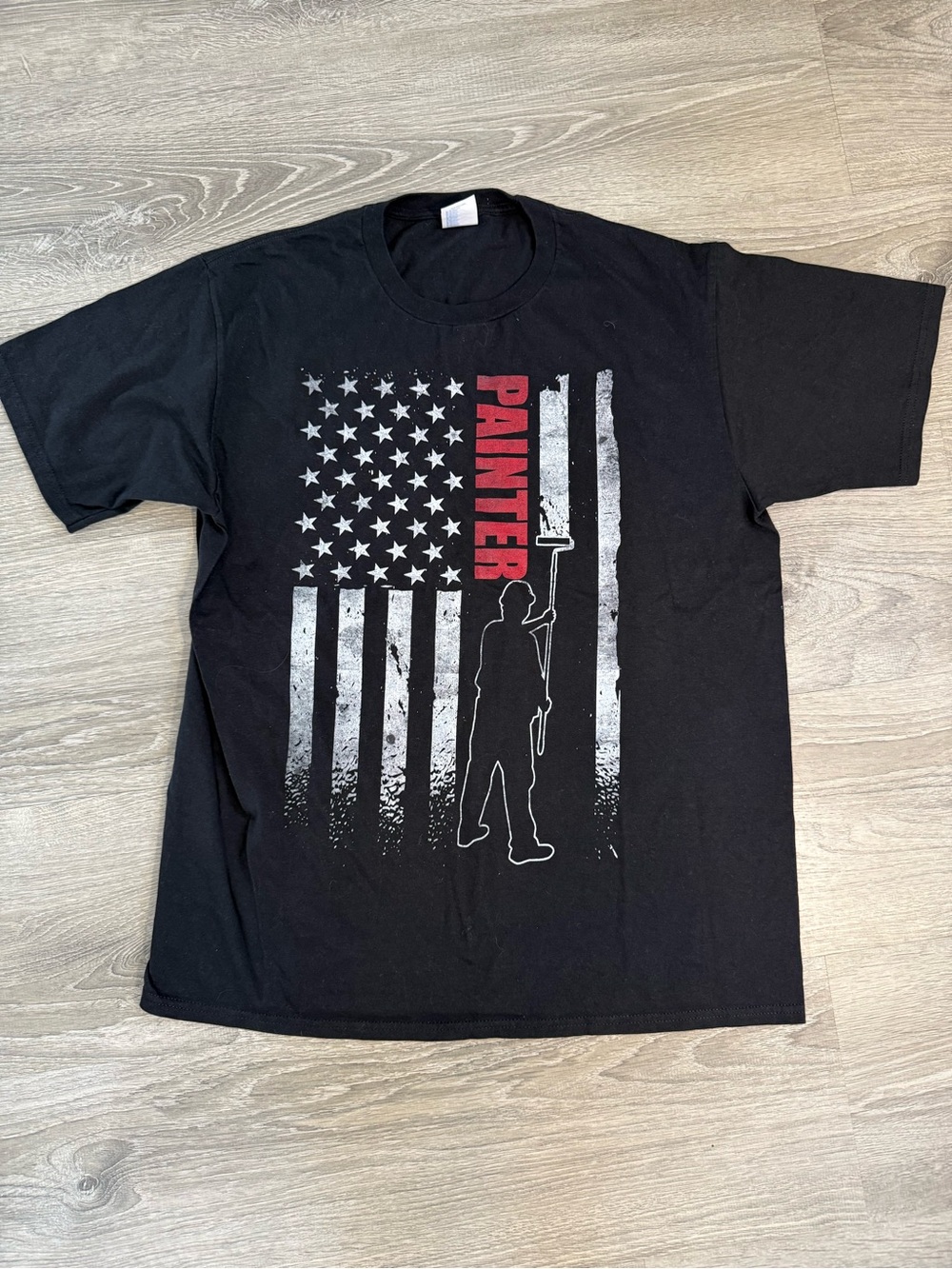 Painter Graphic Short-Sleeve Tee - patriotic gift American flag